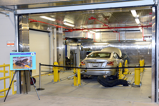 EPA's National Vehicle and Fuel Emissions Laboratory in Ann Arbor, Mich. 