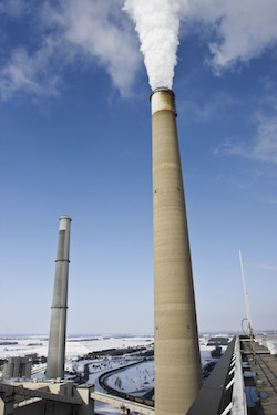 Xcel Energy's Sherco coal-fired power plant in Becker, Minn.