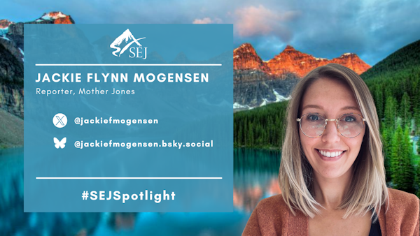 #SEJSpotlight graphic for Jackie Flynn Mogensen