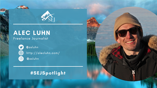 #SEJSpotlight graphic for Alec Luhn