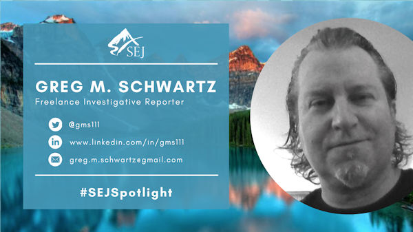 #SEJSpotlight graphic for Greg M. Schwartz