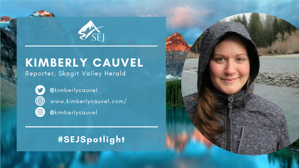 #SEJSpotlight graphic for Kimberly Cauvel